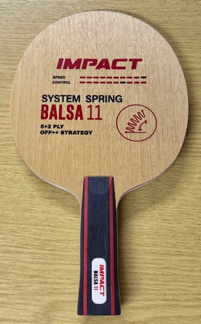 IMPACT BALSA 11 TABLE TENNIS BLADE - Image 2