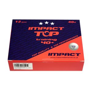 IMPACT TOP TRAINING TABLE TENNIS BALLS - ORANGE 12
