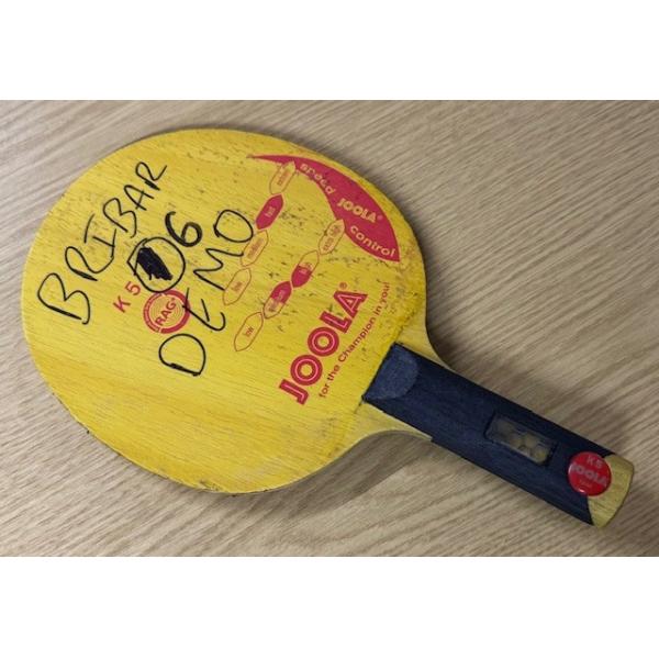 EX DEMO - JOOLA K5 TABLE TENNIS BLADE