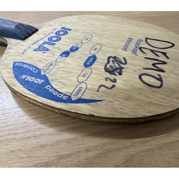 EX DEMO - JOOLA ROSSI ALLORUND TABLE TENNIS BLADE (ANATOMIC) - Image 5