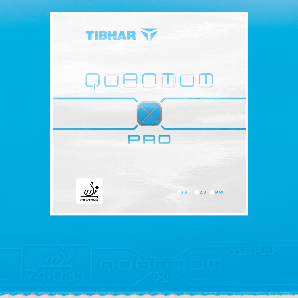 TIBHAR QUANTUM X PRO TABLE TENNIS RUBBER - Bribar Table Tennis