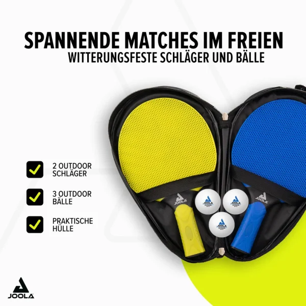 JOOLA VIVID OUTDOOR TABLE TENNIS SET - Image 2
