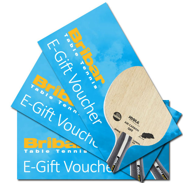 EGift Voucher Bribar Table Tennis